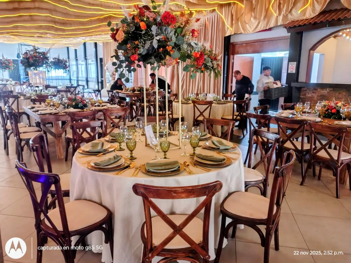 Montaje perfecto en evento social